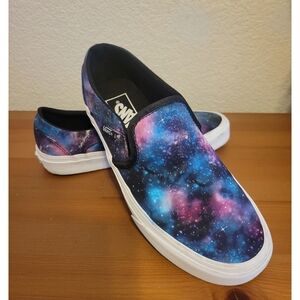 Vans Galaxy Slip-On Sneakers Size 7 Womens